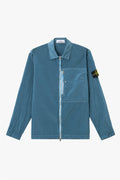 Stone Island Nylon Metal Overshirt in Avio