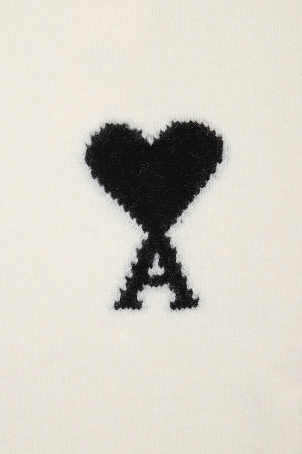 AMI Paris Pull col rond de coeur