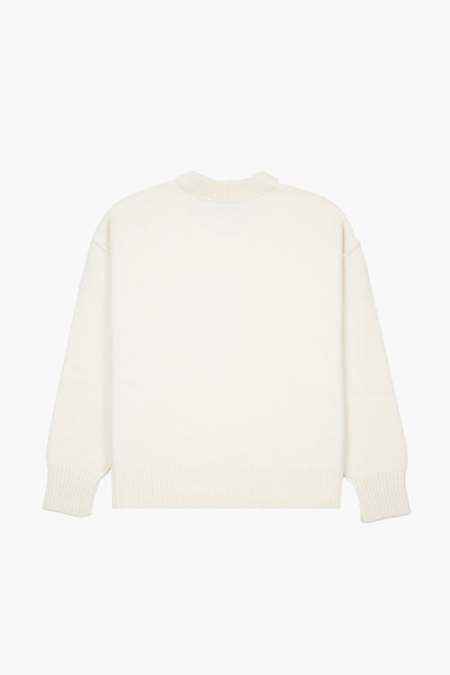 AMI Paris Pull col rond de coeur