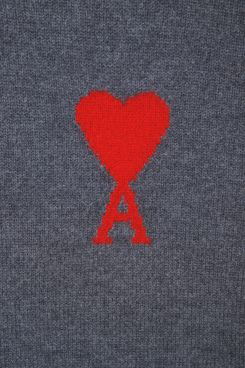 AMI Paris Pull col rond de coeur