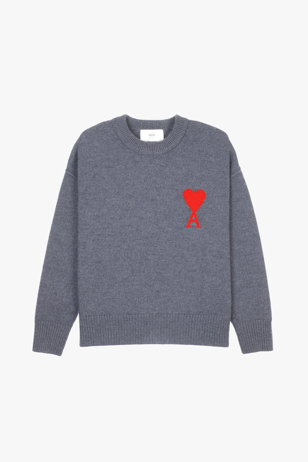 AMI Paris Pull col rond de coeur
